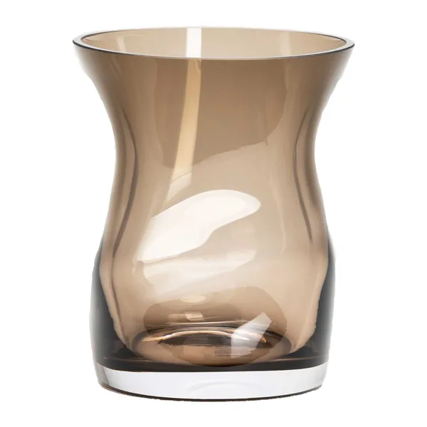 Squeeze Tulipanvase 18 cm Røgbrun