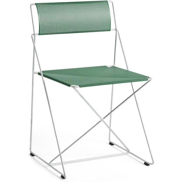 X-Line Tuoli Kuumagalvanoitu Teräs / Jauhemaalattu Leek Green