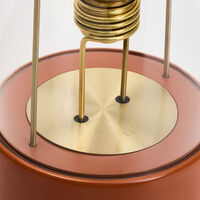 The Muse 2.0 Transportabel Lampe Claycourt Orange
