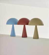 Mush Mini Bordlampe Maroon/Sand