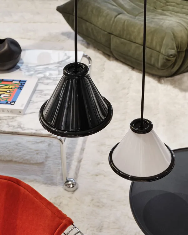 Belle Pendant Ø15 Glossy Black