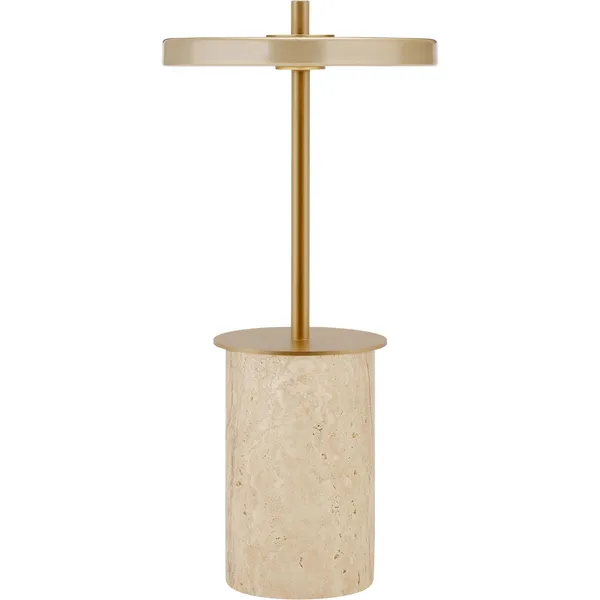 Asteria Move Mini Bordslampa Portabel Clay Travertine