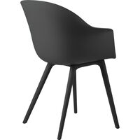 Bat Stol Plast Black
