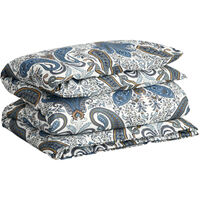 Key West Paisley Dynebetræk 140x200 cm Sateen Blue