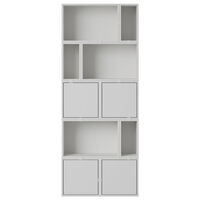 Stacked Configuration 8 Boghylde Grå
