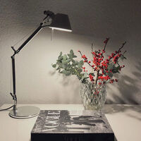Tolomeo Micro Bordlampe Aluminium