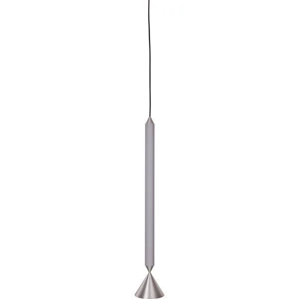 Apollo 59 Pendel Lysegrå / Poleret Aluminium