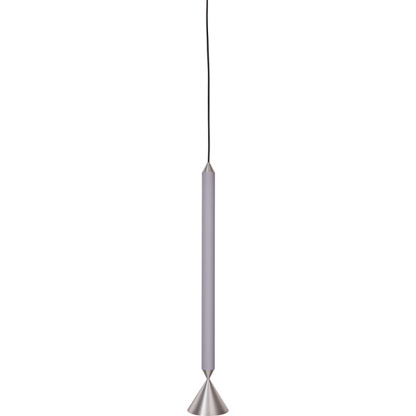 Apollo 59 Pendel Lysegrå / Poleret Aluminium