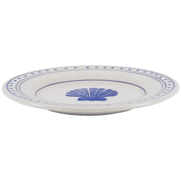 Shell Sidetallerken 22 cm Blå