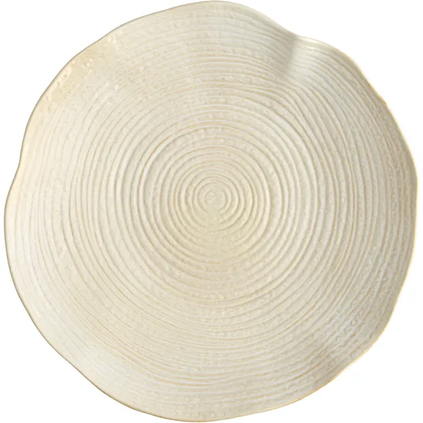 Wood Serveringsfat 39 cm Cream