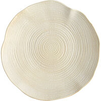 Wood Serveringsfat 39 cm Cream