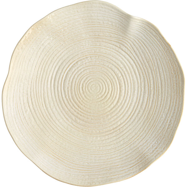 Wood Fad 39 cm Cremefarvet
