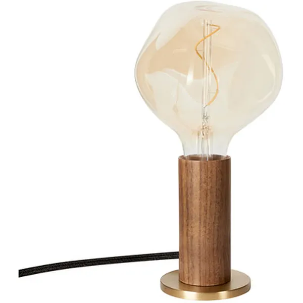 Knuckle Bordslampa Med Voronoi-I Ljuskälla Valnöt