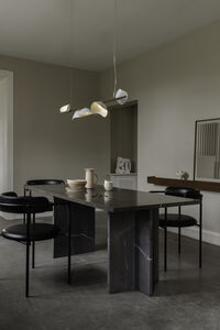Florii 5 Pendel Dark Bronze / Vit