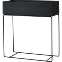 Plant Box Blomsterkasse 60x65 cm Sort