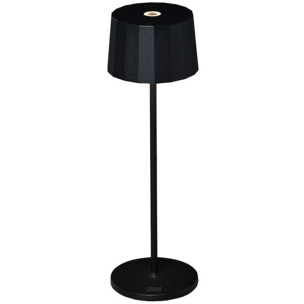 Positano Bordlampe Bærbar Svart