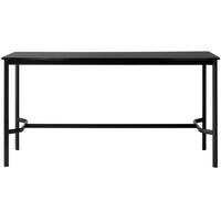 Drip HW62 Barbord 80x190 cm Sort Laminat / Sort