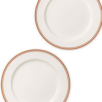 Diner Lautanen 27 cm 2 kpl:n pakkaus Valkoinen