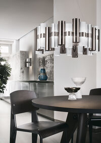 La Lollo Lysekrone Stor Pewter