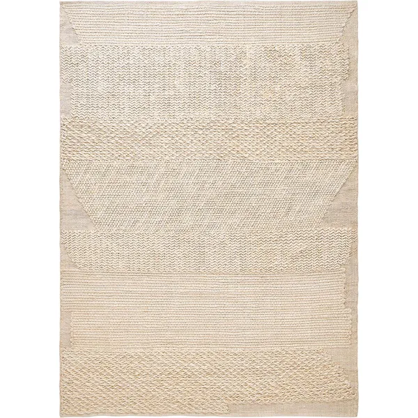 Knotty Matto 200x300 cm Valkoinen