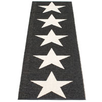Viggo One Gulvteppe 70x250 cm Black/Vanilla