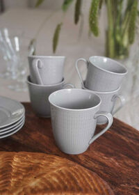 Swedish Grace Muki 30 cl 6 kpl:n pakkaus Fog (Light Grey)