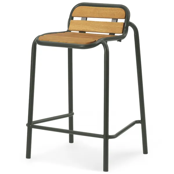 Vig Barstol 65 cm Robinie / Mørkegrøn