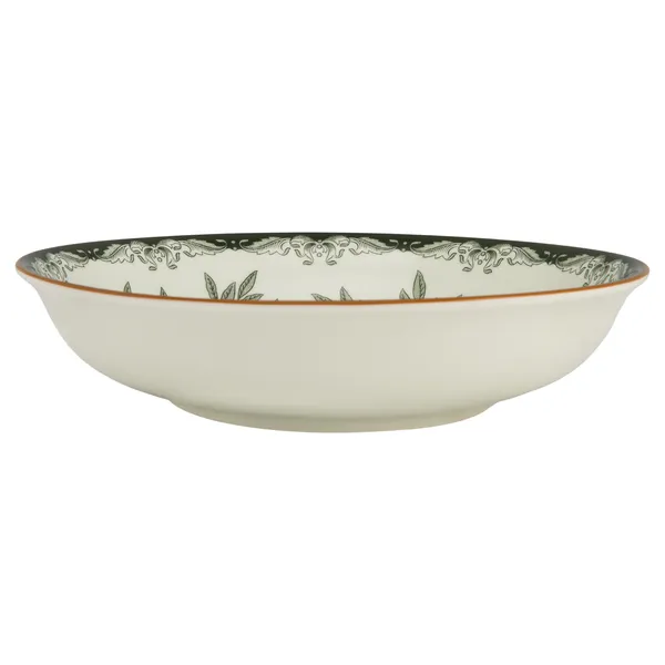 Ostindia Floris Djup Tallrik 22 cm Grön