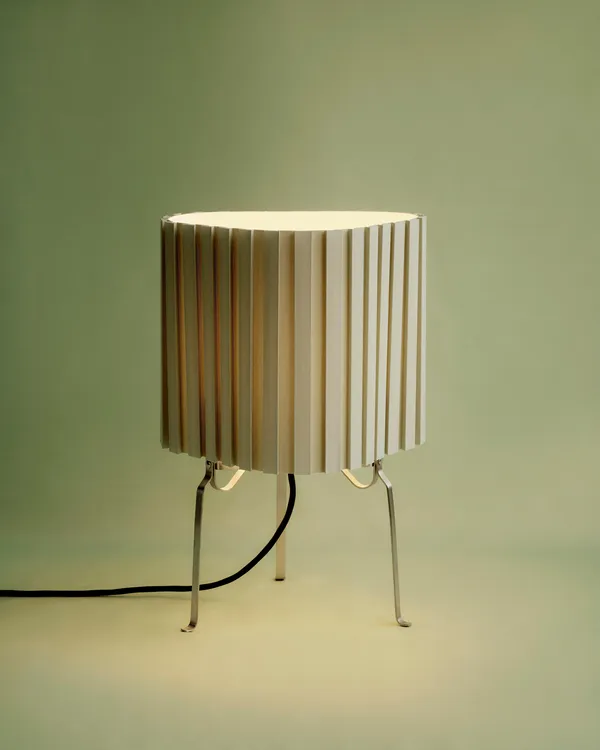 Canelé Bordslampa Almond Green