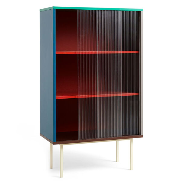 Colour Cabinet Vitriinikaappi Lasiovi / Multi