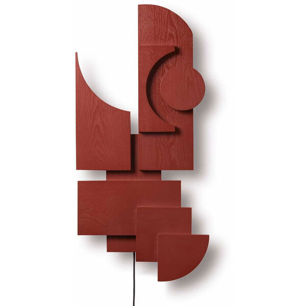 Totem Deco Væglampe Basque Red