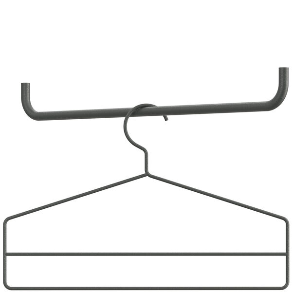 String Bøjler 4-pak Mørkegrå
