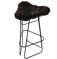 Iceland Barstol 82 cm Sort / Shorn Black