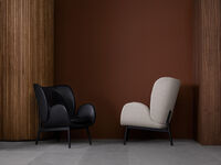 Embrace Armchair With Footstool S Elmosoft Black