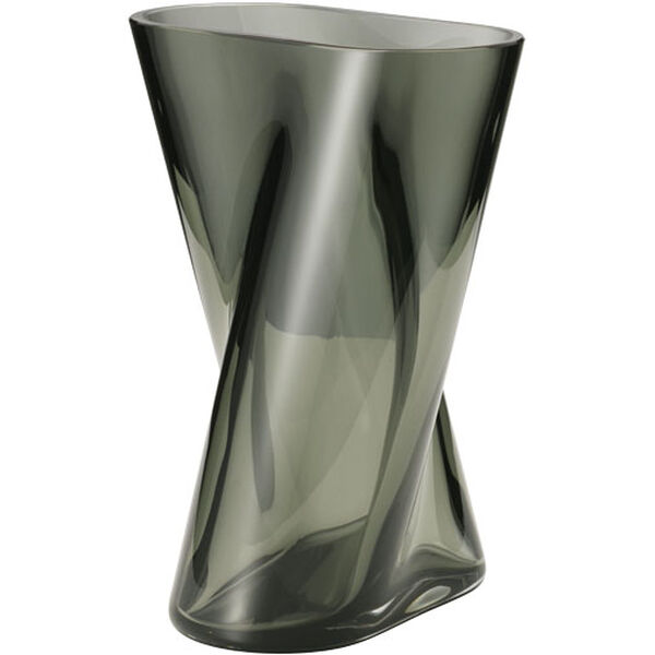 Lituus Glassvase Grå Liten
