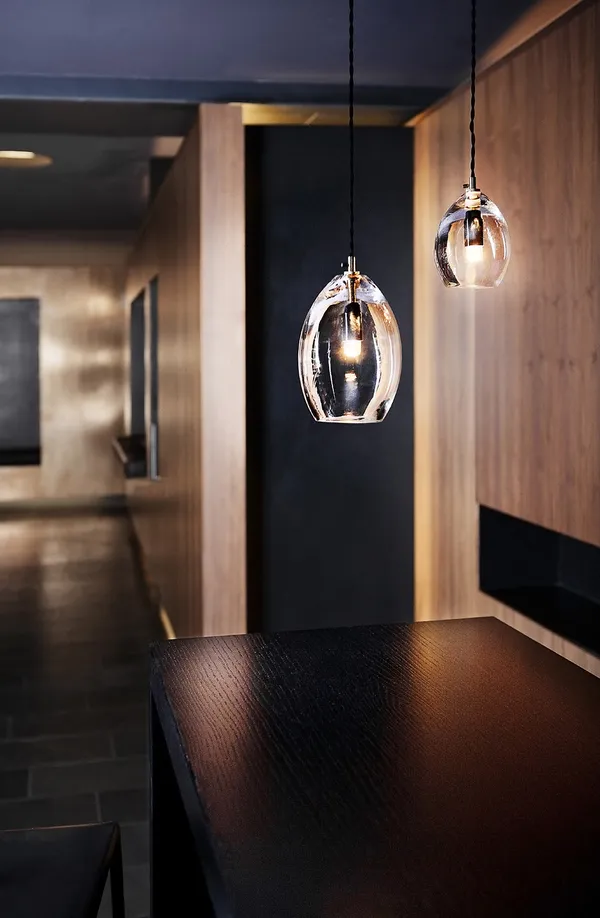 Unika loftslampe stor Klar