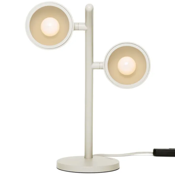 Little Lebow Table Lamp White