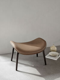 467 Lodge Footstool Patent Dark Oak / Cloud 00258