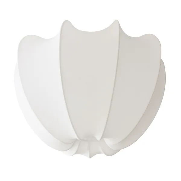 Anna Mini Flush Ceiling Light Cotton White