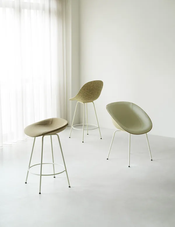 Mat Barstol 65 cm Seaweed / Cream