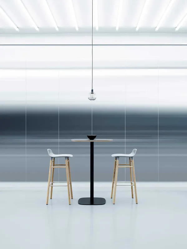 Form Barstol Ekben 65cm Vit