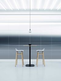 Form Barstol Ekben 65cm Vit