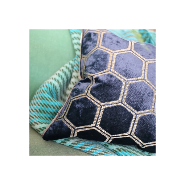 Manipur Pude 43x43 cm Midnight