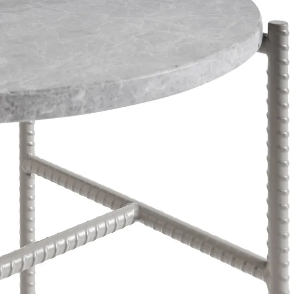Rebar Sidobord Ø45 cm Fossil Grey