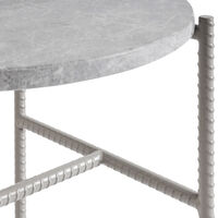 Rebar Sidobord Ø45 cm Fossil Grey