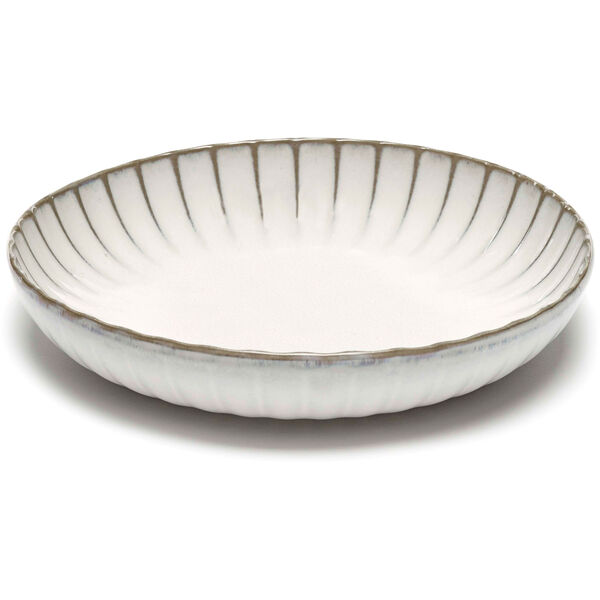 Inku Deep Plate Large White