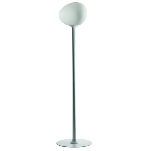 Gregg Media Floor Lamp E27 Graphite/White