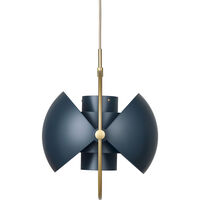 Multi-Lite Riippuvalaisin 36 cm Messinki / Keskiyönsininen