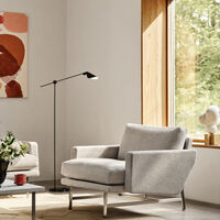 MS011 Gulvlampe Black Pvd