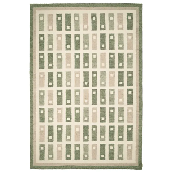 Fyrbo Ullmatta 170x230 cm Grön